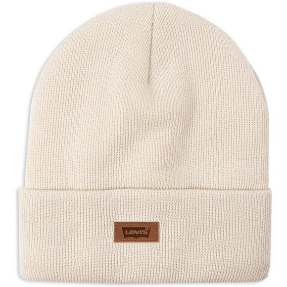 Levi's All-Gender Classic Knit Cuffed All Season Beanie Hat - Picture 1 of 5